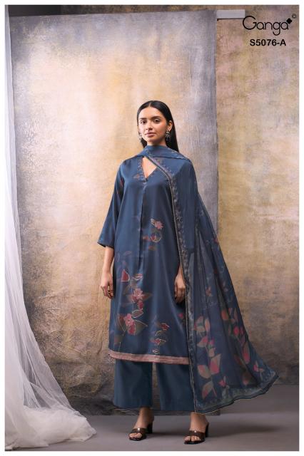 Ganga evelia 5076 buy dress material wholesale online